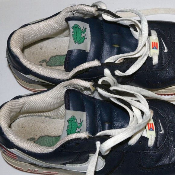 NIKE AIR FORCE 1 PUERTO RICO SHOES - YOUTH SIZE 6Y - Picture 6 of 16
